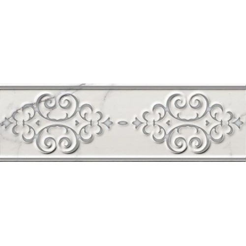 Italon Бордюр Charme Evo Wall Project Statuario Listello Deluxe 8x25 600090000369