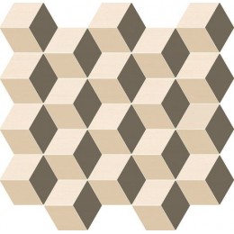 Декор Элемент Мозаика Куб Ворм 30,5x33
