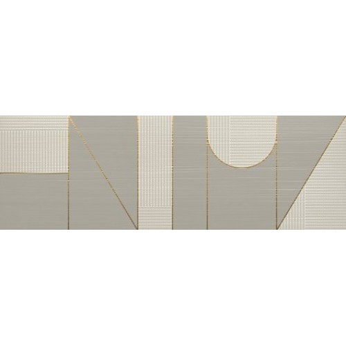Italon Декор Элемент Титанио Вставка бисквит 25x75 600080000404
