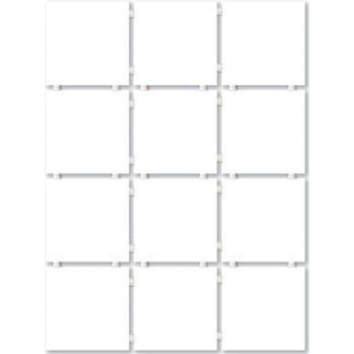 Kerama Marazzi Плитка Конфетти белый Настенная 30x40 1230