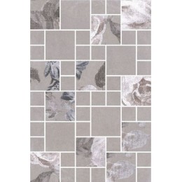 Декор Александрия серый мозаичный 20x30