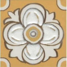 Декор Алмаш Вставка желтый 4,9x4,9