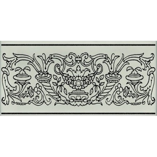Kerama Marazzi Декор Авеллино фисташковый 7,4x15 STG\F509\16009