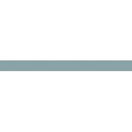 Бордюр Бела-Виста голубой светлый матовый обрезной 2,5x30
