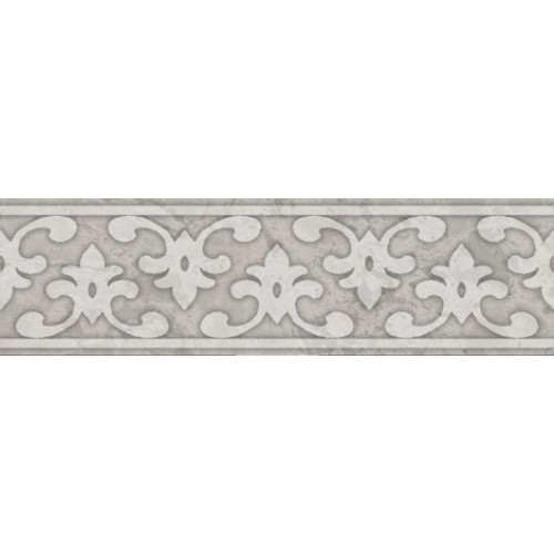 Kerama Marazzi Бордюр Ферони серый матовый 5,7x20 OS\B296\8348