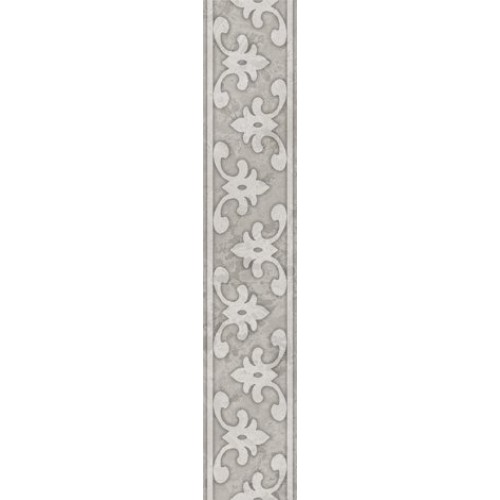 Kerama Marazzi Бордюр Ферони серый матовый 5,7x30 OS\B295\8348