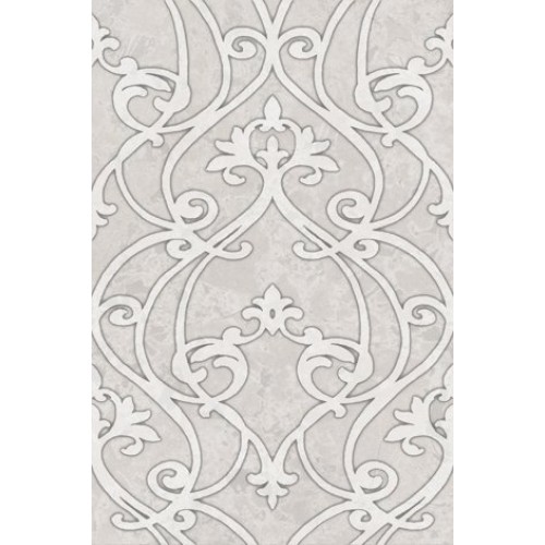 Kerama Marazzi Декор Ферони серый светлый матовый 20x30 OS\A260\8349