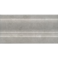 Плинтус Ферони серый матовый 10x20
