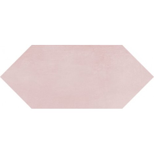 Kerama Marazzi Плитка Фурнаш грань розовый светлый глянцевый 14x34 35024