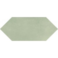 Плитка Фурнаш грань зеленый светлый глянцевый 14x34