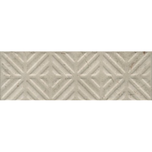 Kerama Marazzi Бордюр Карму бежевый матовый обрезной 9,6x30 11210R\4