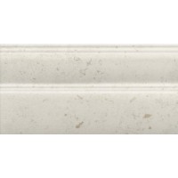 Плинтус Карму бежевый светлый матовый обрезной 15x30