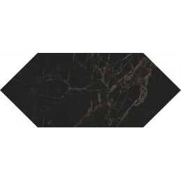 Плитка Келуш черный глянцевый 14x34
