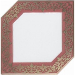 Декор Клемансо розовый 15x15