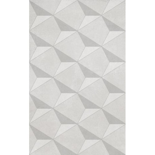 Kerama Marazzi Декор Корредо серый светлый матовый 25x40 HGD\A583\6437