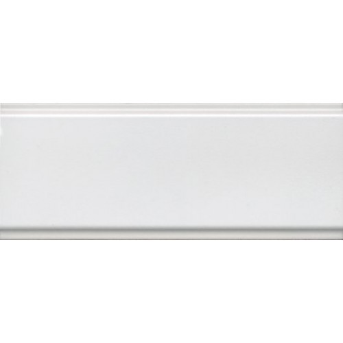 Kerama Marazzi Бордюр Магнолия белый матовый обрезной 12x30 BDA022R