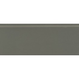 Плинтус Магнолия зеленый матовый обрезной 12x30
