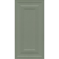 Плитка Магнолия панель зеленый матовый обрезной 30x60