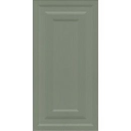 Плитка Магнолия панель зеленый матовый обрезной 30x60