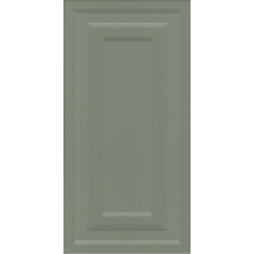 Kerama Marazzi Плитка Магнолия панель зеленый матовый обрезной 30x60 11225R