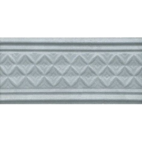 Kerama Marazzi Бордюр Пикарди голубой структура 6,7x15 LAA004