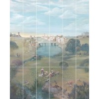Панно Резиденция (из 18-ти плиток) 120x150
