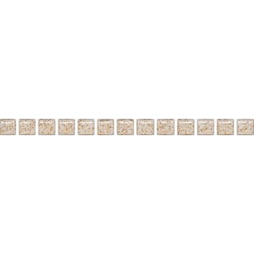 Kerama Marazzi Карандаш Бисер белый золото 1,4x20 POF002