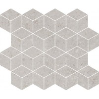 Мозаика Риккарди Декор мозаичный серый светлый матовый T017\14053