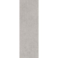 Плитка Риккарди серый светлый матовый структура обрезной 40x120