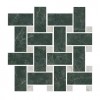 Kerama Marazzi Мозаика Серенада Декор мозаичный зеленый лаппатированный T038\SG6542