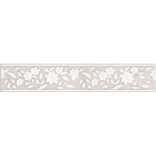 Kerama Marazzi Бордюр Сорбонна напольный Цветы 9,6x50,2 AD\A424\SG4570