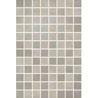 Декор Туф мозаичный бежевый светлый глянцевый 20x30