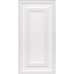 Плитка Магнолия панель белый матовый обрезной 30x60