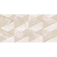 Декор Gregory бежевый 25x50