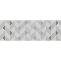 Декор Lima светло-серый 25x75