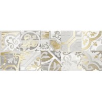 Декор Ulivo Fresca серый 20x50
