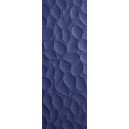 Love Ceramic Tiles Декор Genesis Leaf Deep Blue matt rett 35x100 