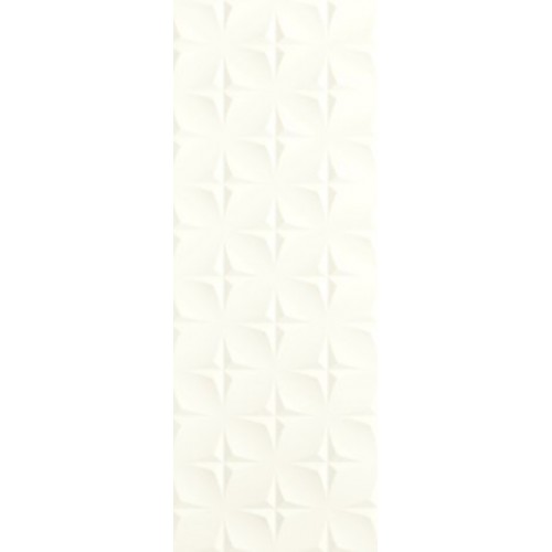 Love Ceramic Tiles Декор Genesis Stellar White matt rett 45x120 