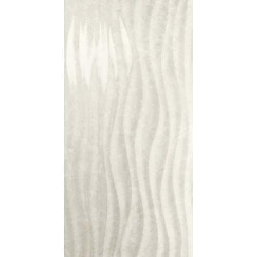Love Ceramic Tiles Декор Marble Curl Light Grey Shine Rett 35x70 