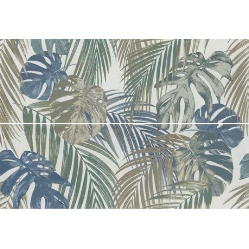 Marazzi Панно Momenti Decoro Ferns Bianco 80x120 MAL5