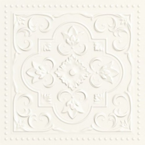 Paradyz Плитка Classy Chic Bianco Struktura A 19,8x19,8 