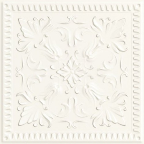 Paradyz Плитка Classy Chic Bianco Struktura C 19,8x19,8 