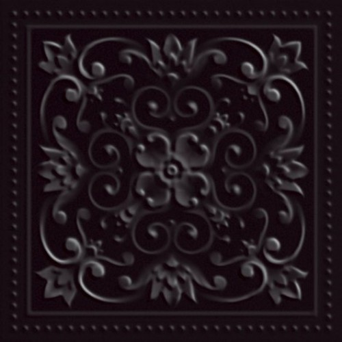 Paradyz Плитка Classy Chic Nero Struktura B 19,8x19,8 