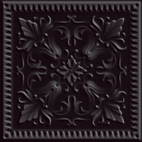 Paradyz Плитка Classy Chic Nero Struktura C 19,8x19,8 