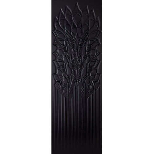 Paradyz Плитка Cold Crown Black Struktura 39,8x119,8 