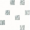 Paradyz Мозаика Esten Bianco Silver Mozaika