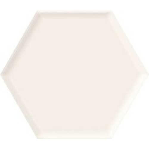 Paradyz Плитка Uniwersalny Heksagon White Struktura Polysk 17,1x19,8 