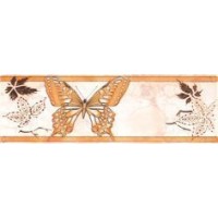 Бордюр Баттерфляй светло-персиковый 7x20