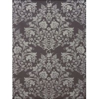 Плитка Эрмитаж коричневая Цветы 33x44