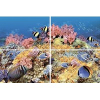 Панно Alba Reef-1 (из 4-х плиток) 40x60